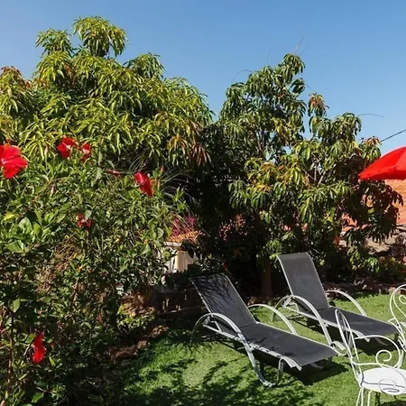 펜션 In El Risco Mit Garten, Terrasse Und Grill 아게이크